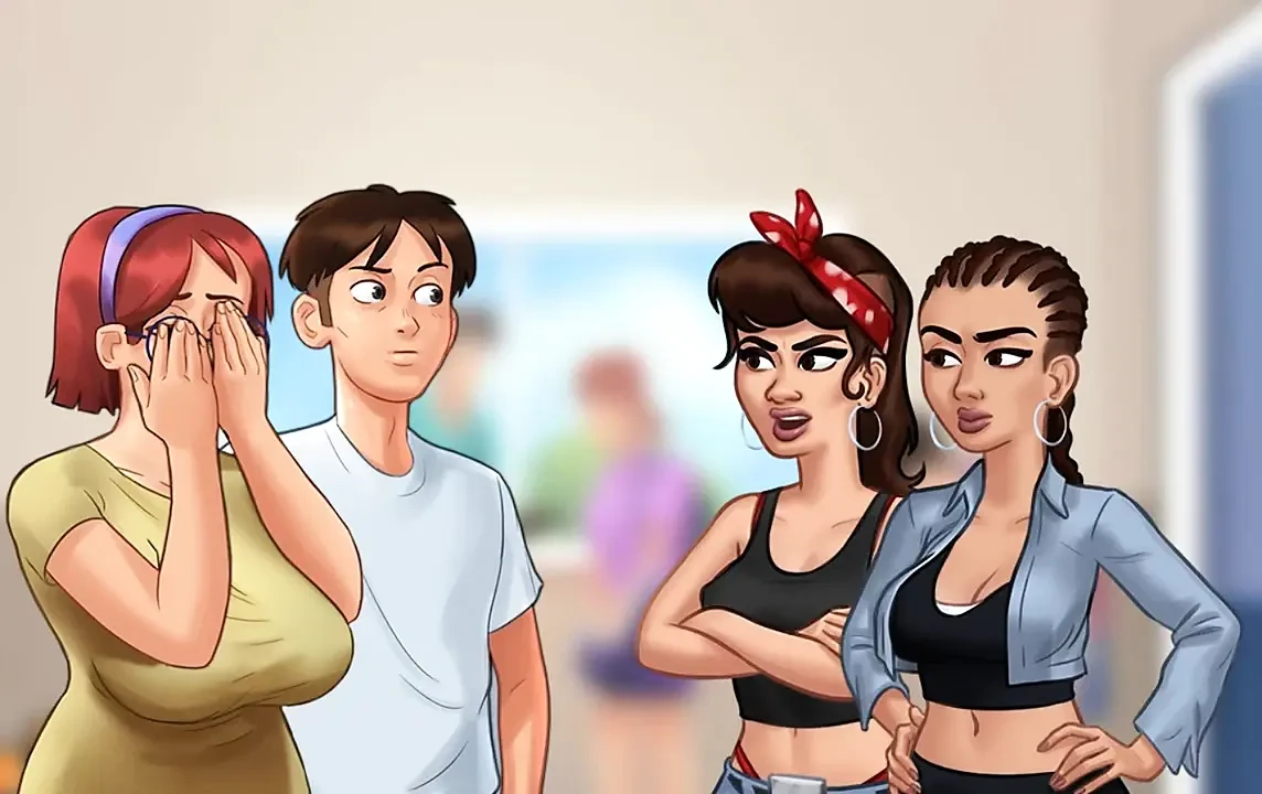 Summertime Saga Reworked - 5 in the College Toilets by Misskitty2k