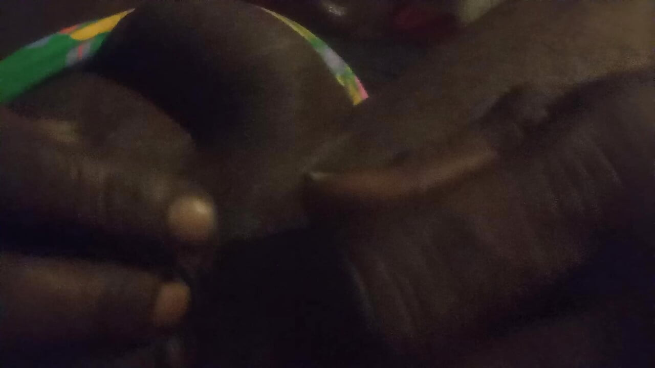Close up finger in the ass again
