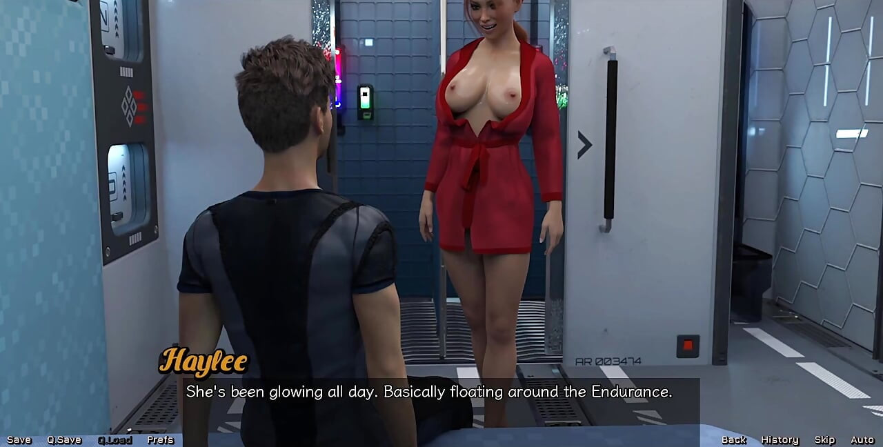 Stranded in Space - Sexy Step Stepsister Wants Cock in Her Mouth After Showering