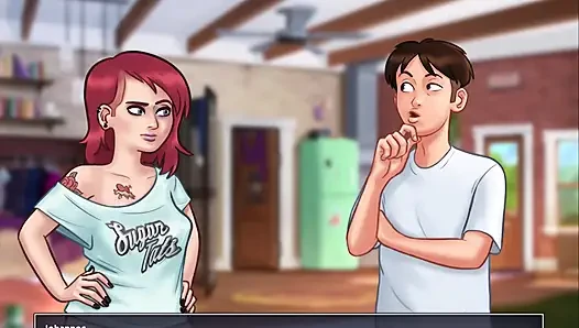 SummerTime Saga: Я видел сиськи Грейс и горячее тело Евы