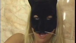 Masker en sexy grote borsten Lucy Love willen harde seks