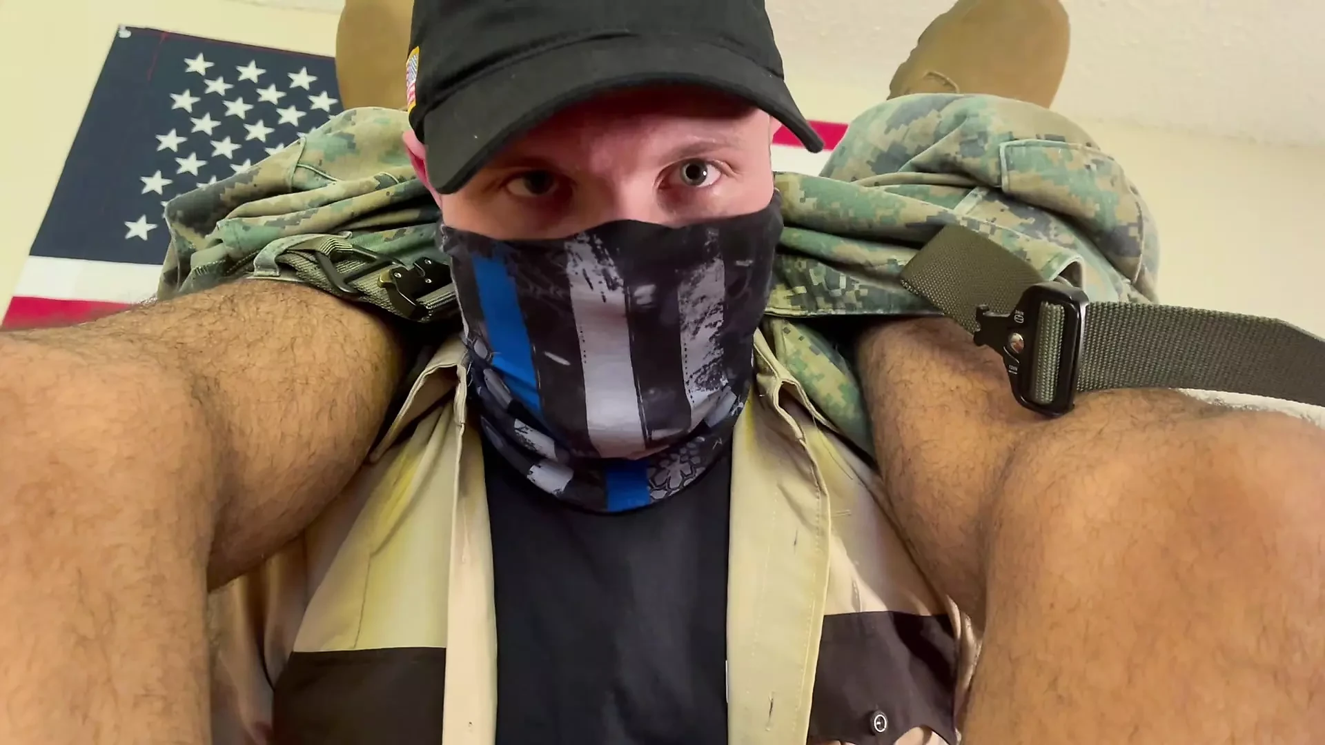 POV: SWAT OFFICER Barebacks USMC Latino