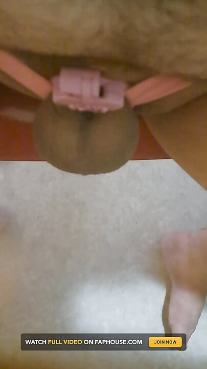 Sissy Cums After a Ballbusting Session