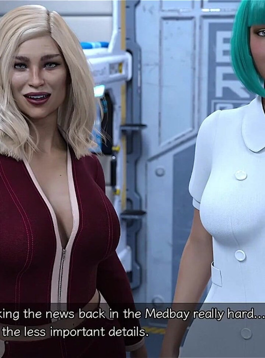 Stranded in Space - Competition Between MILFs and Teens