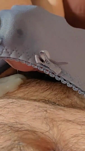 Powerful moment from "Vibrator Makes Me Cum In Panties - SlugsOfCumGuy"