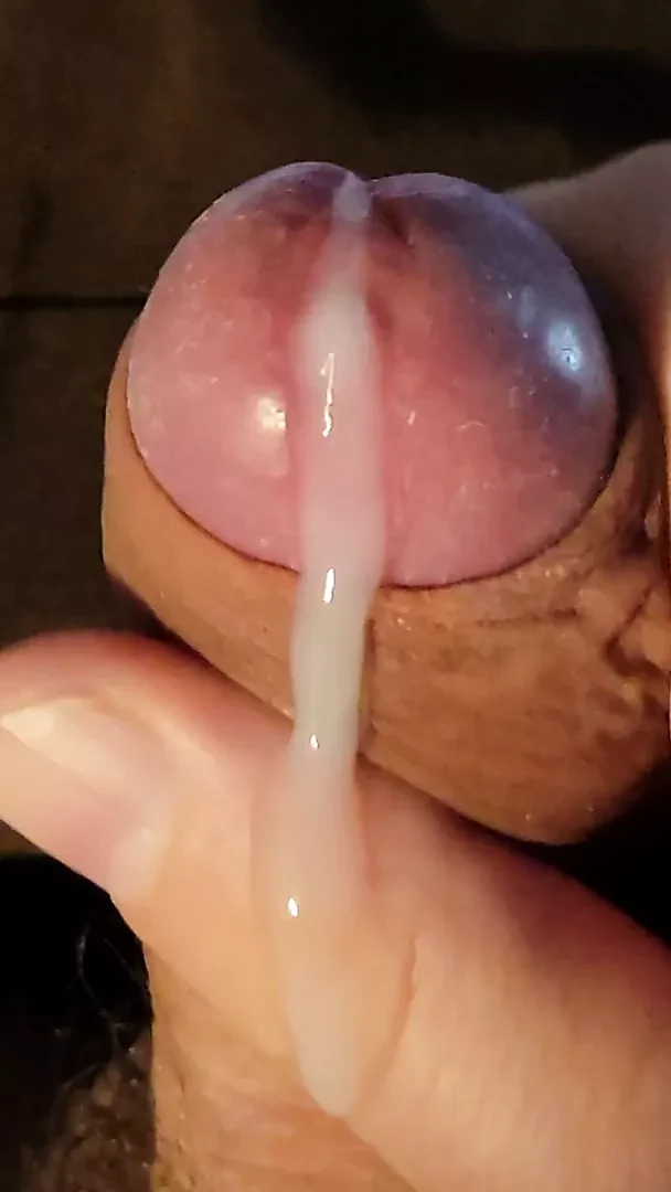 Playing and cumming with my cock