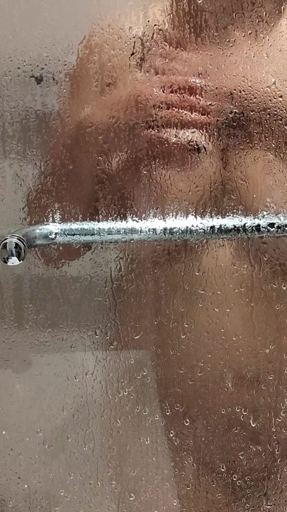 Caught my busty stepsister in shower | Clip 1