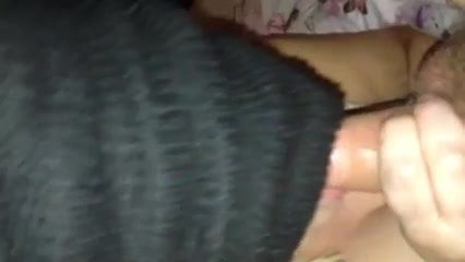 Masked blow job