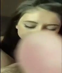 Red fishnet bj