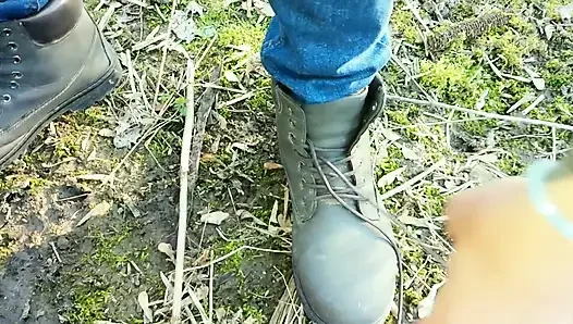 Farmer Twink Ties His Balls, Stretches Tight Balls and Jerks off
