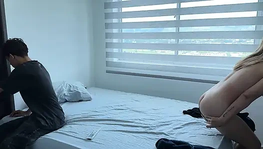 What can happen if a stepmother shares a bed with her stepson at the hotel?....