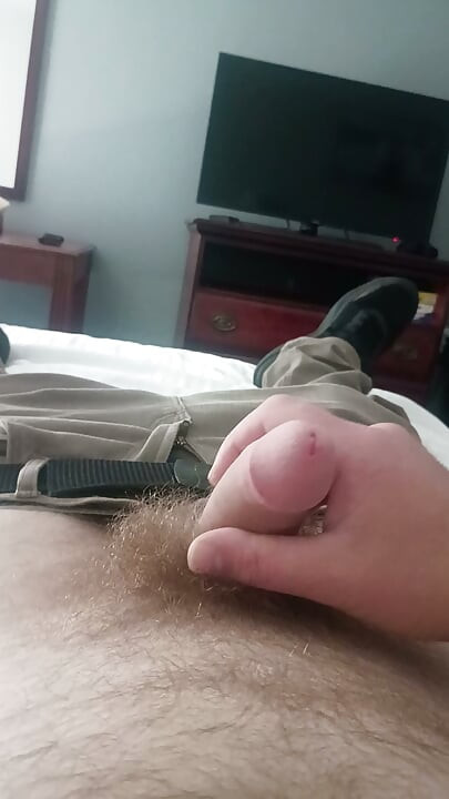 Stroking Cumshot