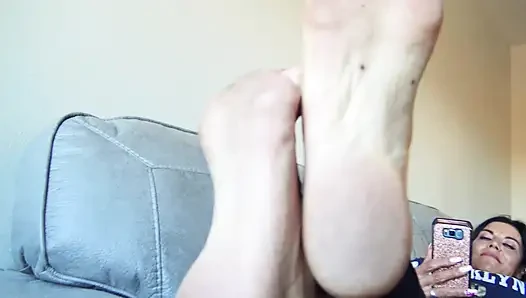 Dirty Goddess Feet in Your Face, Bitch!