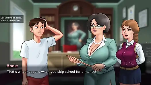 Kisah musim panas hari pertama di kampus