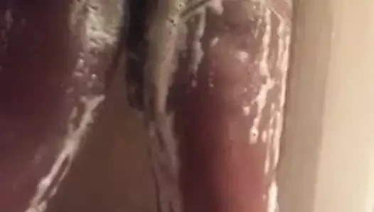 siyah transeksüel içinde duş