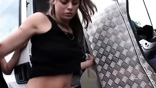 Ein tag im motocross wird zu einem guten fick