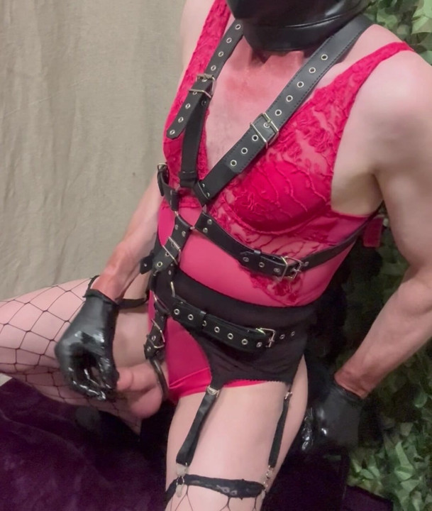 Hot Man Wearing Ladies Underwear