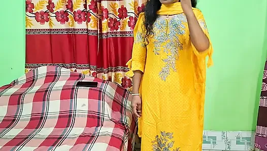 My Desi Stepsister Was Fingering Her Pussy, I helped her with my cock, Indian vairal Porn