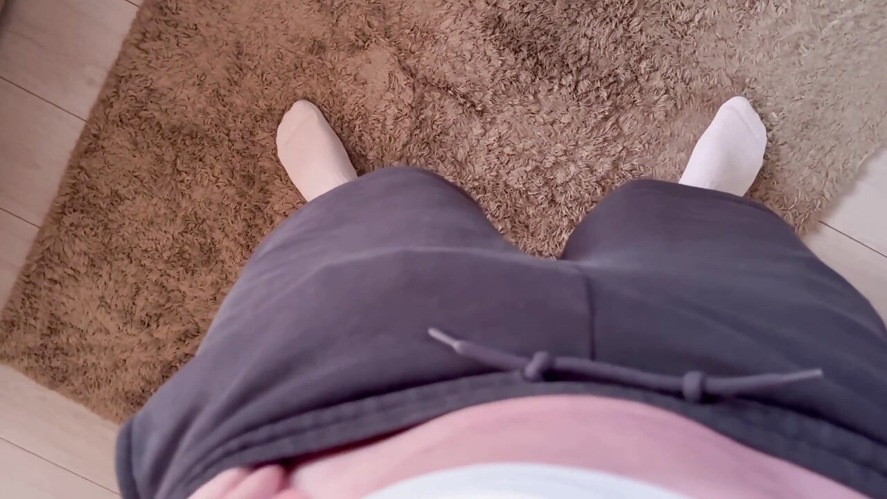 Hot Guy in White Socks Jerks off His Wet Cock After School