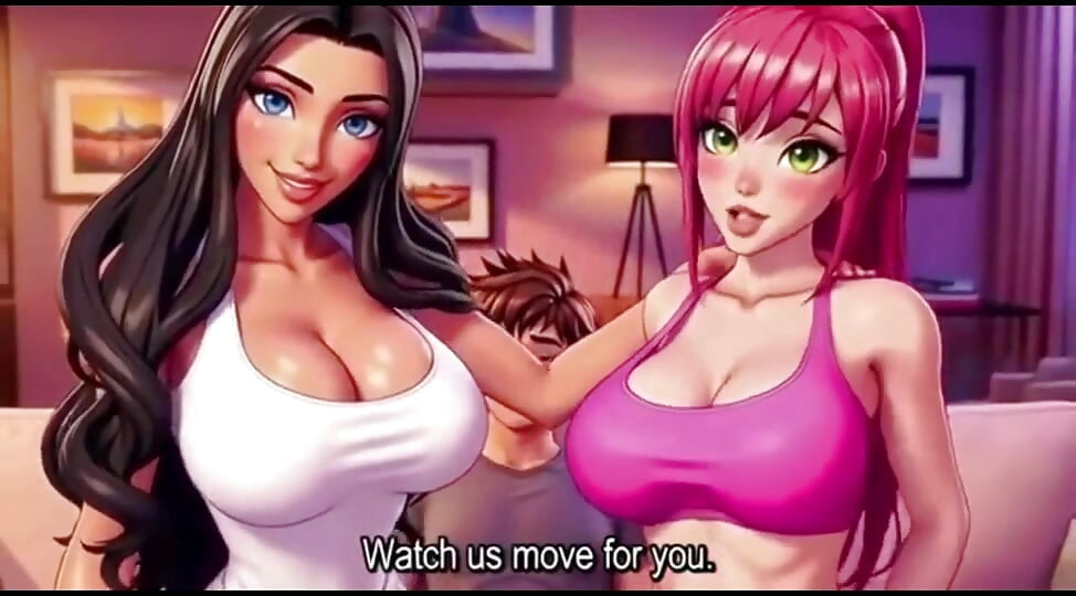 Stepmom and stepsister seduce stepson Taboo