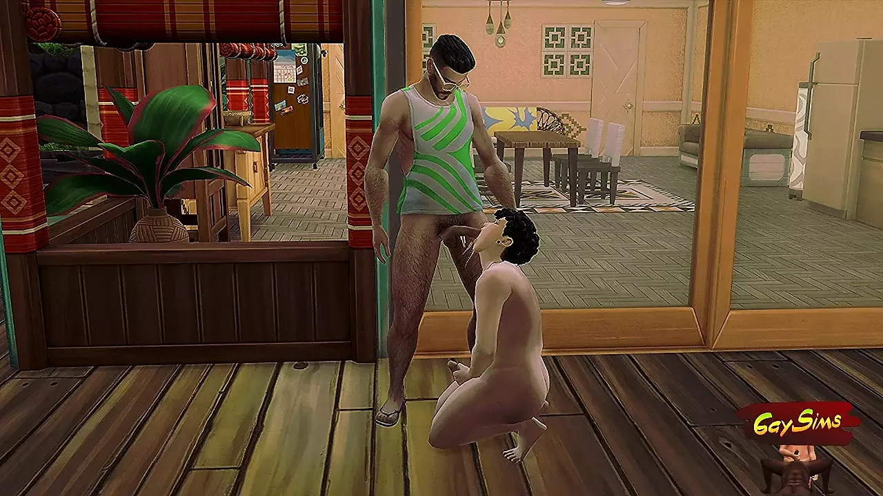 White twink got face fucked in nude Beach – WickedWhims