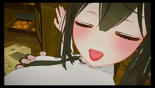 Сладкое угощение в местной пекарне