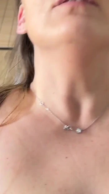 Stunning moment from "Pizza delivery man blows up my pussy! Attention! Squirt! His plunger makes me squirt!"