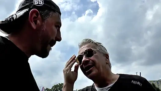 Big ass brunette gets lovely big warm load on her tits