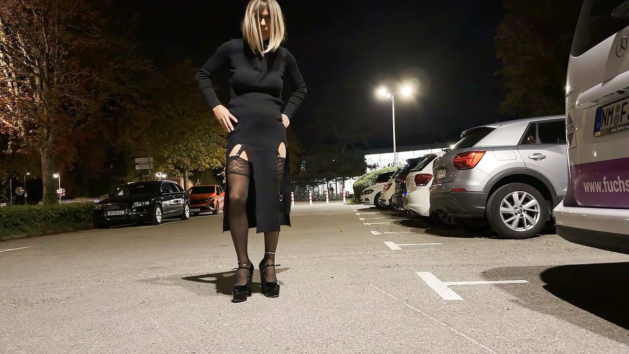 In nylon stockings and business suit I stumble through the night