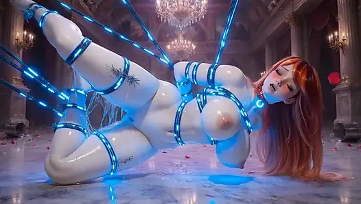 3D-hentai-cowgirl-puppe - smart seile kontrollieren &float Ahegao