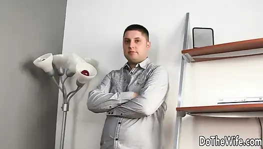 Total Stranger Bangs Hotwife Lya Pink with His Beefy Black Cock