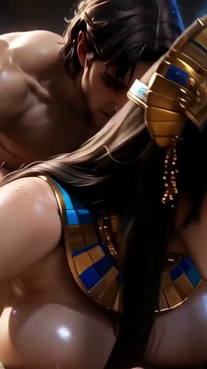 Cleopatra fucked by an Egyptian God | Clip 2