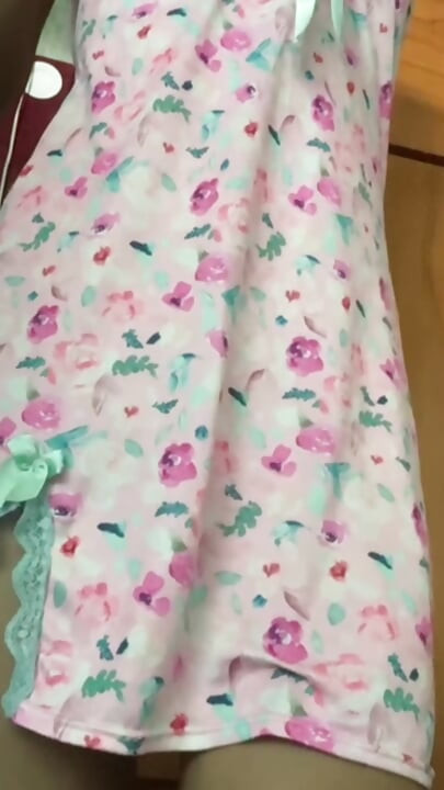 TEEN 18 IN PAJAMAS. Masturbation