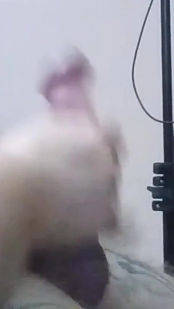 Captivating moment from "caught me jerking off and helped me cum #3"