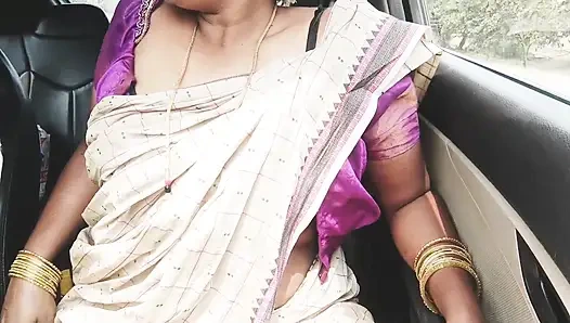 Telugu üvey anne üvey oğlu gor sex Telugu edepsiz konuşmalarla sürüş yapıyor.