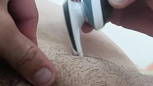 Rasiere die haarige fotze meiner ehefrau