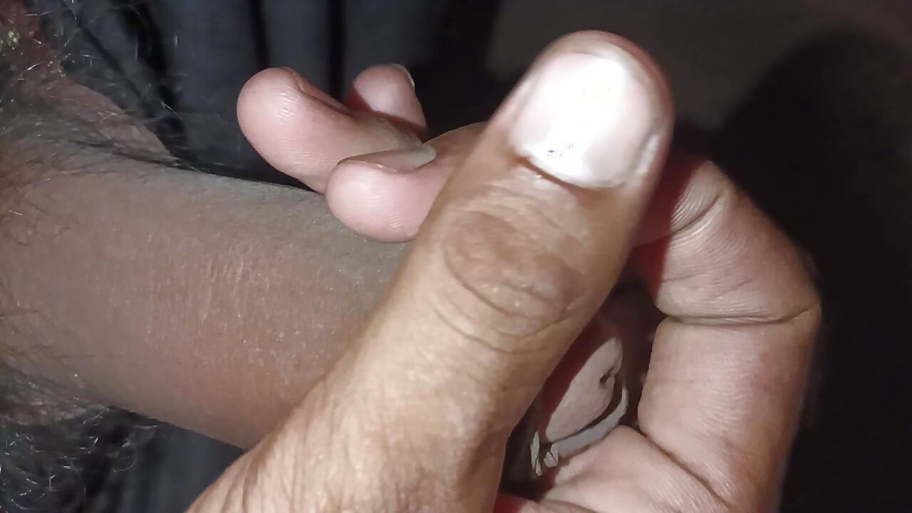 Desi style hardcore handjob in bedroom standing position