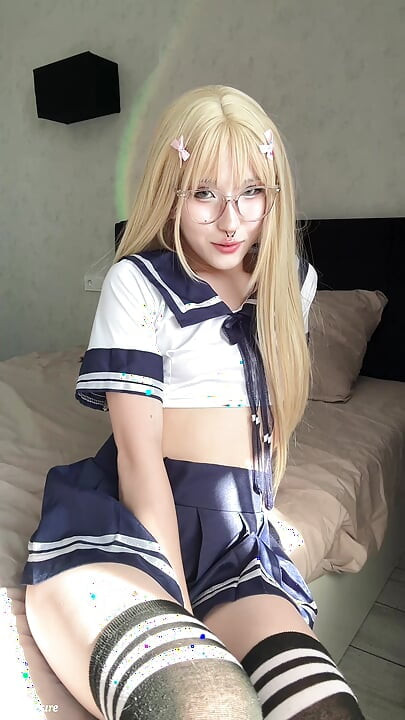 - I Am Ready for Study! Cute Asian Girl Masturbating, Ahegao and Cum with Small Pussy