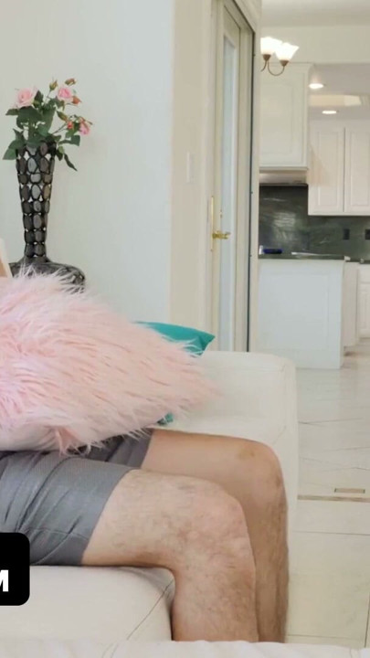 FamilyStrokes - Clueless StepFather Almost Caught Horny Sneaky Step Siblings Fuck Around The House | Clip 1