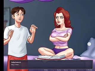 Summertime Saga - Tried To Put Baby Inside Becca's Step Mom - Animated Porn