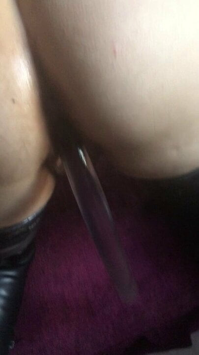Blonde anal slut