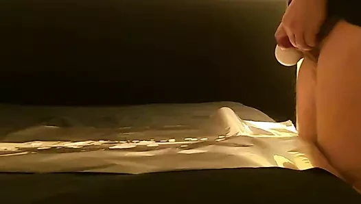 3 tiny penis orgasms in one hour