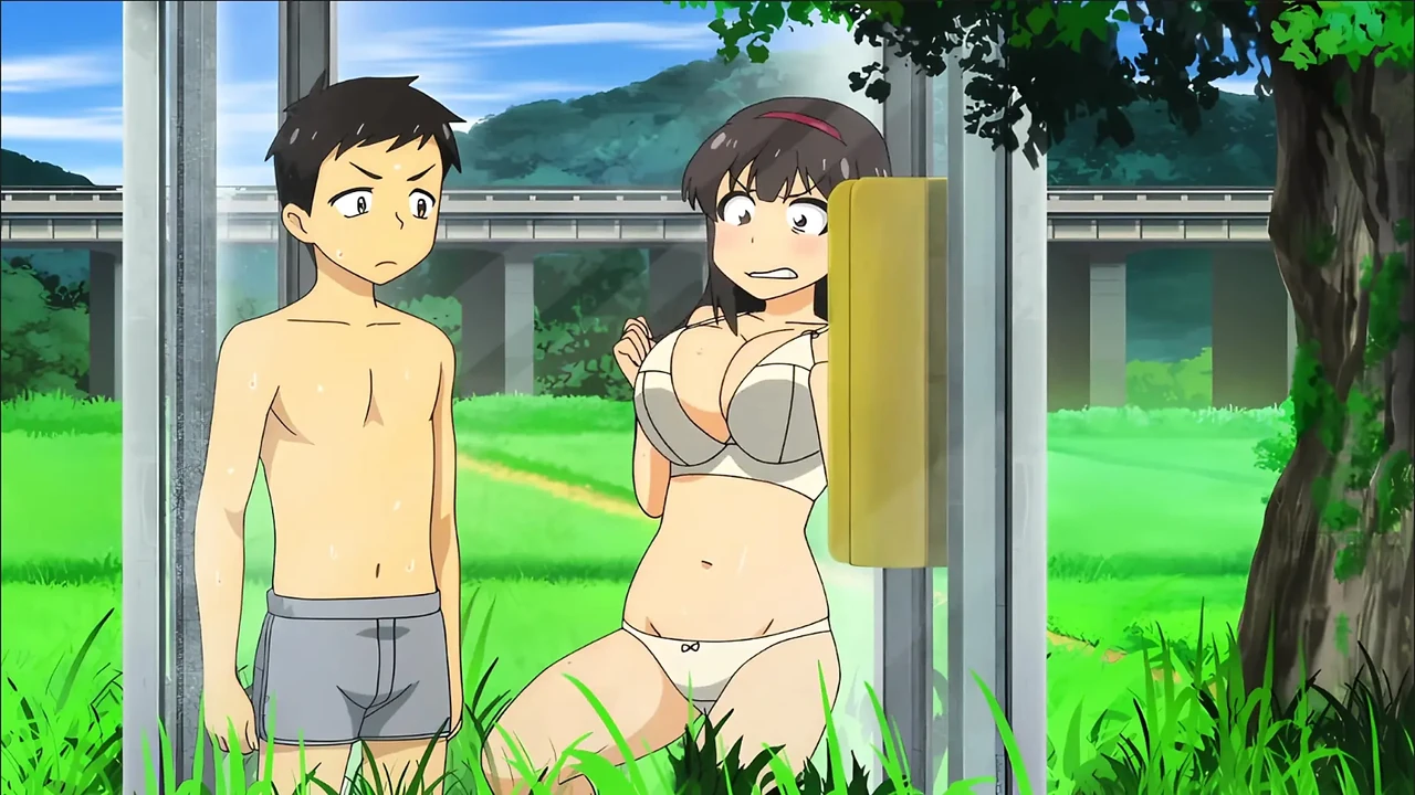 No Signal, No Problem – Just Two Bodies Tangled in a Forgotten Phone Booth – HENTAI