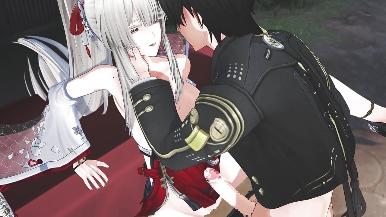 Wuthering Waves - scenă de sex pasional Hiyuki - animație 3D Hentai