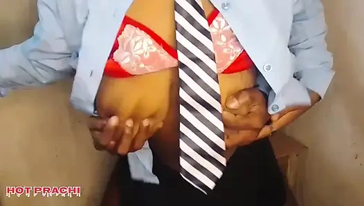 Desi dorfmädchen fickt ihren freund, indisches mädchen, virales sex-video, doggystyle sex-video xxx