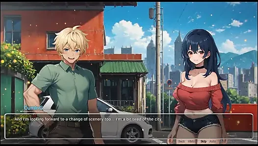 Die wände entblößt, ROMANTIK, Hentai-Spiel ep.1 Meine FREUNDIN enthüllt ihren PERFEKTen ARsch auf der STRAßE!