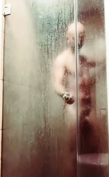 Off My Dirty Gym Gear and Getting Wet and Soapy