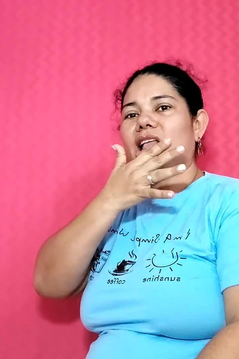 Mature in Lingerie Sucking