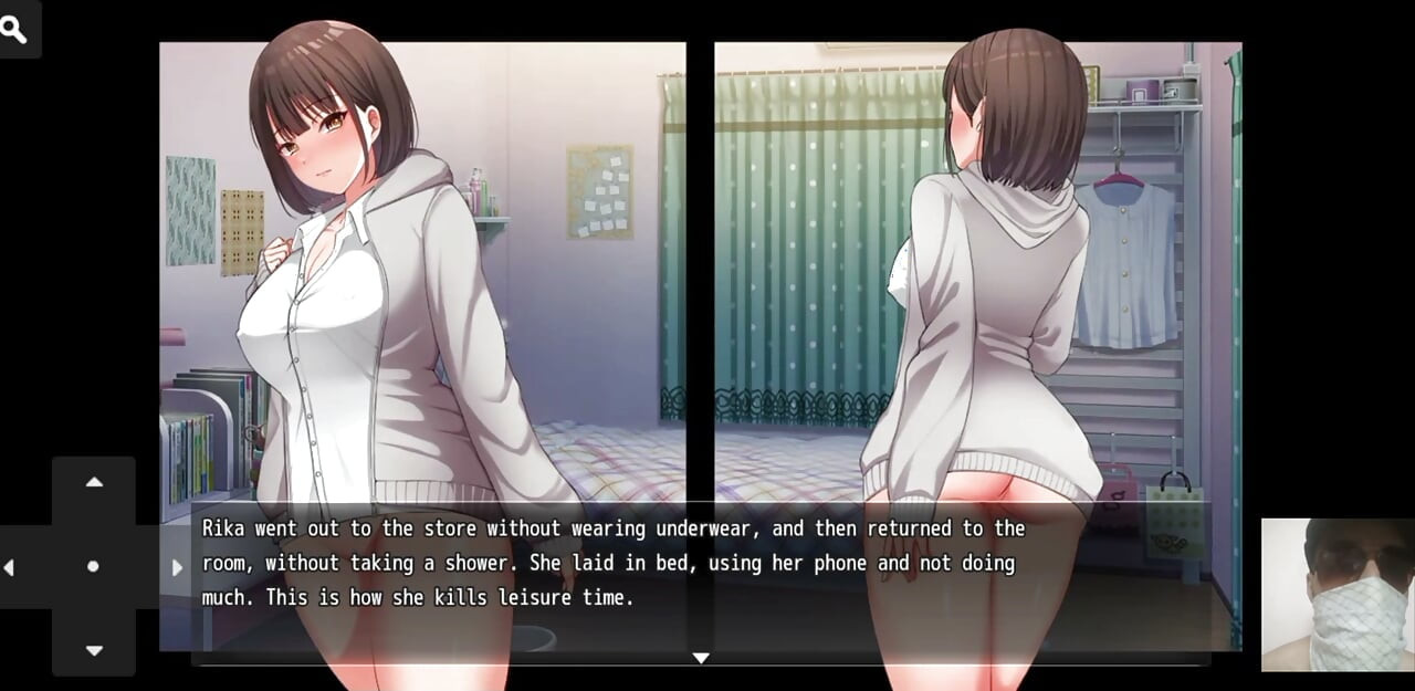Nightwalk!Hentai game gameplay! Exhibitonist virgin girl masturate in public and got caught and fucked.