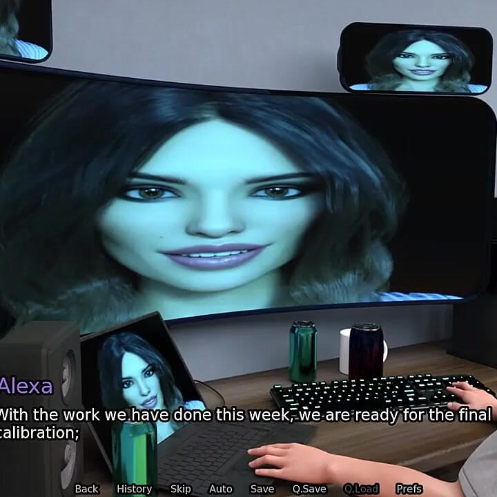 Seksbot Razvaljuje Maćehu kraj Bazena - Seksbot Futa #3 Igranje